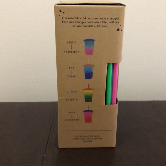 Kappa Alpha Theta Set of 4 Color Changing Cups - Picture 3 of 5